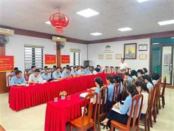 HỘI NGHỊ SƠ KẾT HOẠT ĐỘNG SẢN XUẤT KINH DOANH 6 THÁNG ĐẦU NĂM VÀ TRIỂN KHAI NHIỆM VỤ 6 THÁNG CUỐI NĂM 2026